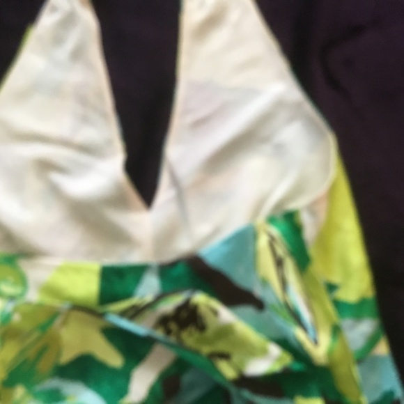 Banana Republic silk tropical halter top - Picture 9 of 9